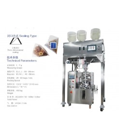Nylon Pyramid  Tea Bag Packing Machine